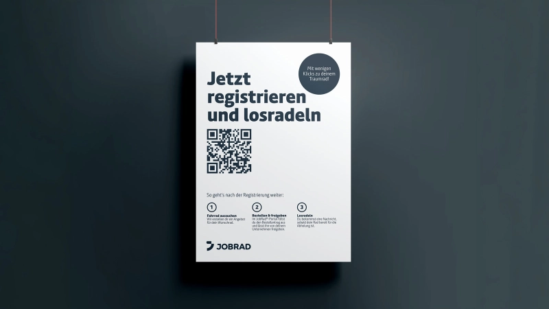 Jetzt registrieren und losradeln Aufsteller preview Jetzt registrieren und losradeln Aufsteller preview