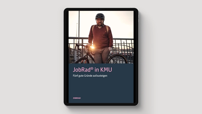 Vorschaubild JobRad-Whitepaper 5 gute Gründe aufzusteigen für KMU Vorschaubild JobRad-Whitepaper 5 gute Gründe aufzusteigen für KMU